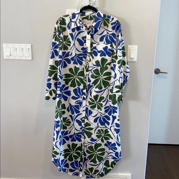 Maeve The Soren Long-Sleeve Shirt Dress NWT - Picture 5 of 6